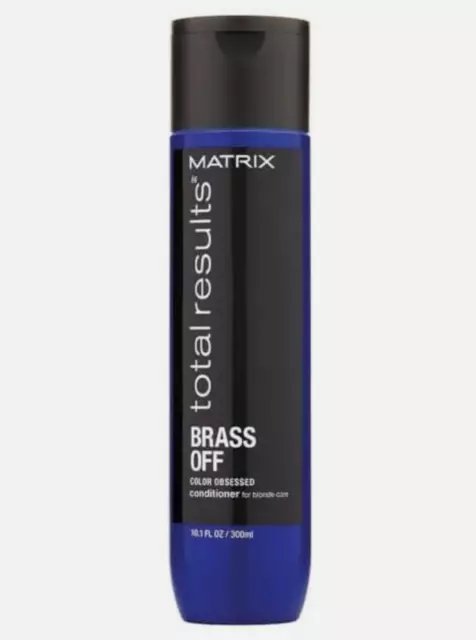 MATRIX TOTAL RESULTS BRASS OFF CONDITIONER 300ml Blue toning conditioner