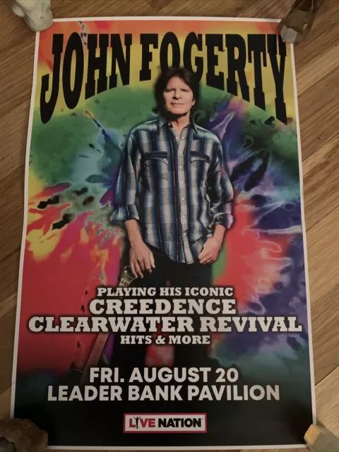 John Fogerty Live Nation Concert Poster