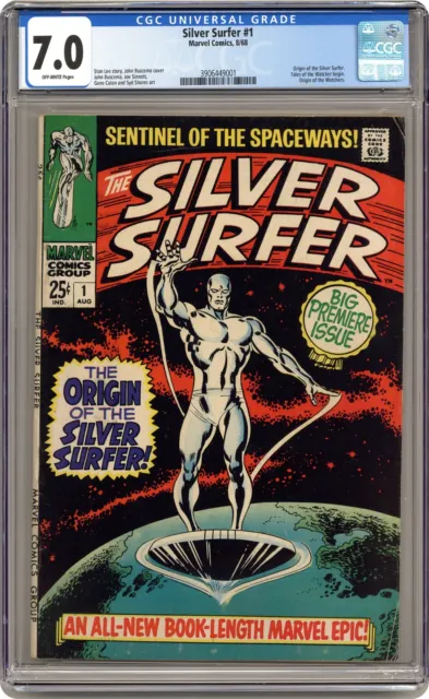 Silver Surfer #1 CGC 7.0 1968 3906449001