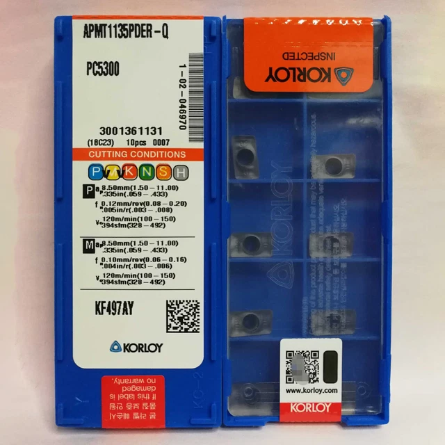 10PCS/box NEW APMT1135PDER-Q PC5300 For KORLOY CNC