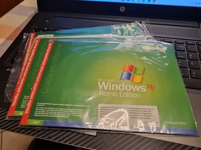 Licenza Windows XP Microsoft Home Edition 2002