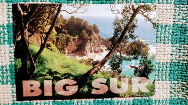 Post Card Big Sur Burns State Park California.