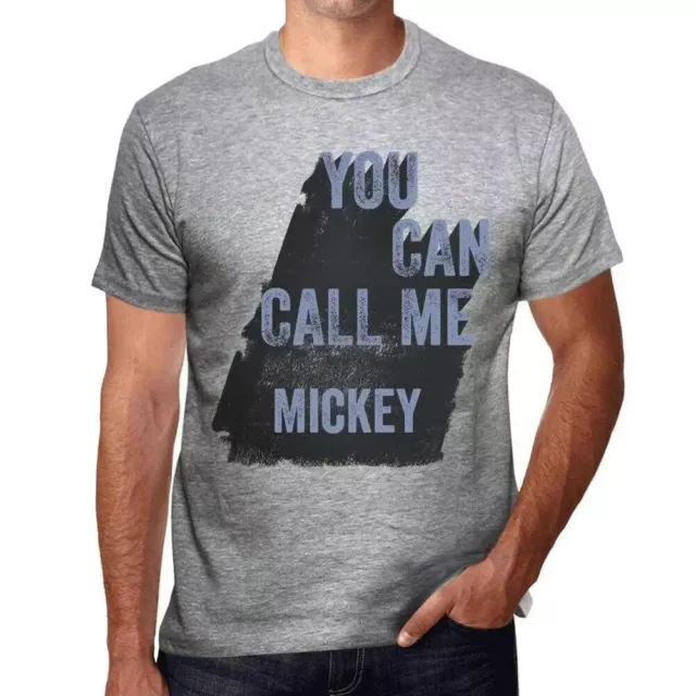 Uomo Maglietta Puoi Chiamarmi Mickey – You Can Call Me Mickey – T-shirt Stampa