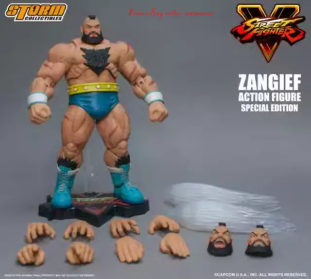 Perfect Storm Toys Street Fighter 5 Zangief (Special Edition) 1/12 In Stock New