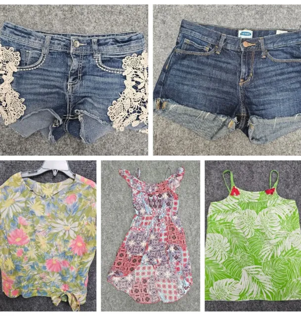 5 Pc Mixed Clothing Lot Girls Clothing Size 12 Mixed Brand Vinella Star Old Navy