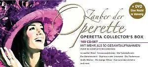 Zauber der Operette - 100 CD Edition Box + DVD Eine Nacht In Venedig ￼ - NEU OVP