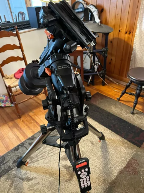 Celestron CGX German Equatorial Mount - Guides Great - Upgraded Belts!