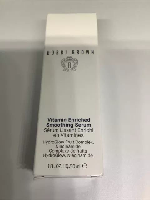 Bobbi Brown Vitamin Enriched Smoothing Serum with Niacinamide New 1oz