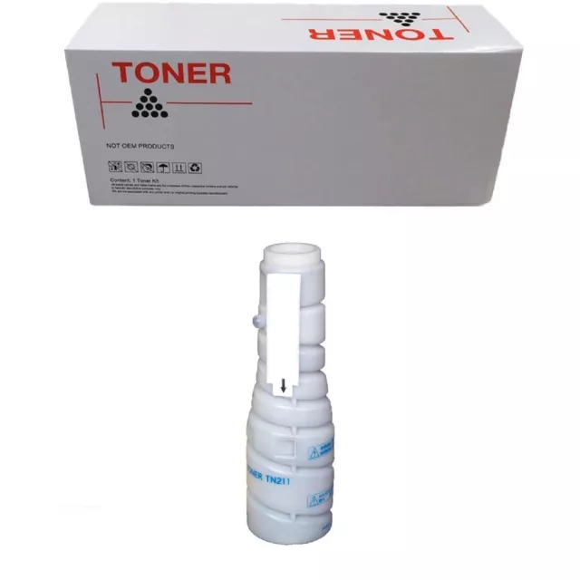 KONICA MINOLTA TN211 TONER COMPATIBILE NO ORIGINALE BK NERO 17500 pagine