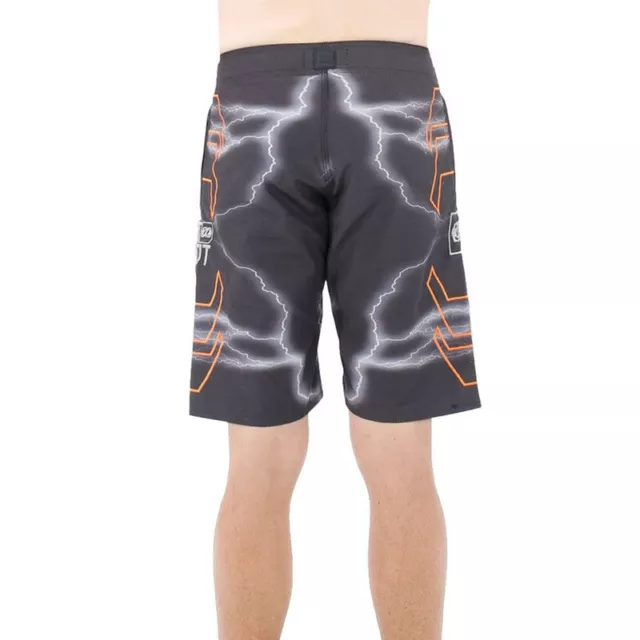 NEW Jetpilot MX Strike Black/Orange Mens Motocross Summer Lifestyle Boardshorts 2