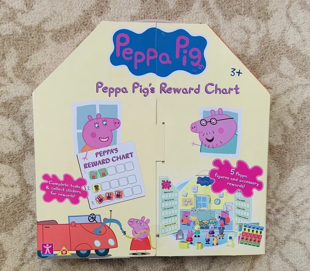 PEPPA PIG'S REWARD Chart + 5 Peppa Figures and Accessory Rewards! - New ...