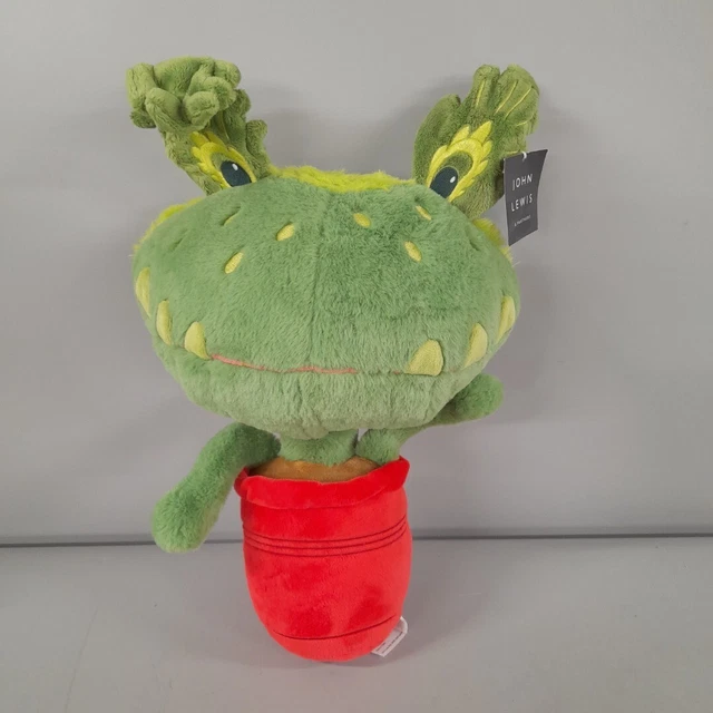JOHN LEWIS VENUS Fly Trap Plush Soft Toy Christmas TV Advert 45cm
