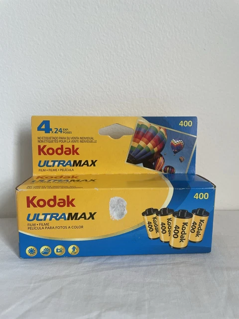 Kodak Ultramax 400 35mm 135/24 Color Film (4-Pack)