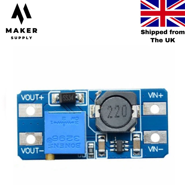 MT3608 DCDC VOLTAGE Step Up Boost Converter Module **UK Stock** £2.69
