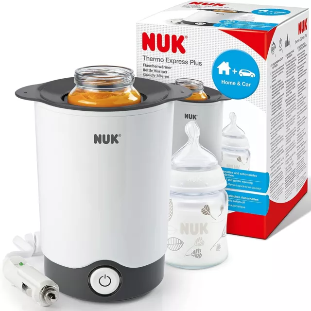 NUK Thermo Express Plus Bottle Warmer Portable Embossing The Baby Food IN Steam