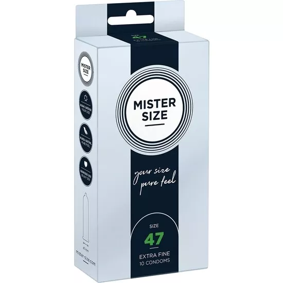 Mister Size 47 (10 Pack) - Extra Fino