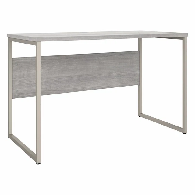 Bush Business Furniture Hybrid 48W x 24D Computer Table Desk with Metal Legs...
