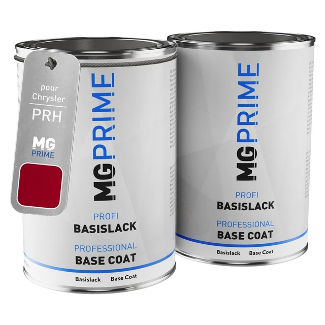 Peinture Voiture Ensemble pour Chrysler PRH Blaze Red Crystal Pearl 2,0l