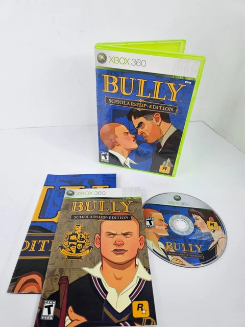 Bully Scholarship Edition (Microsoft XBOX 360 2008) CIB Complete W