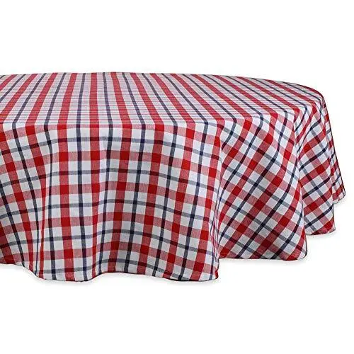 American Plaid Table Top Collection for Everyday Use, Summer Cook-Outs,