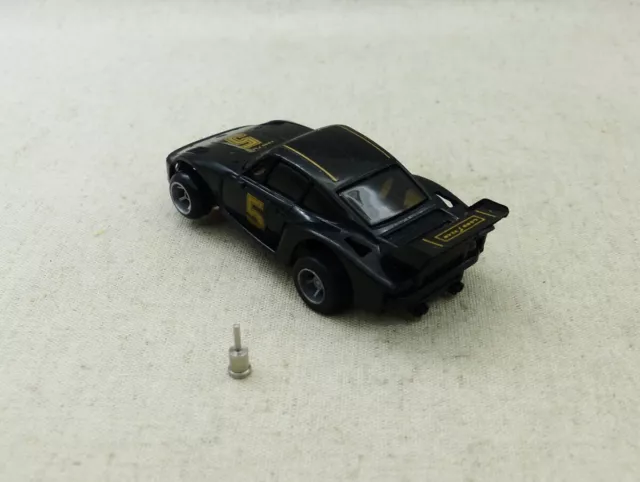 TCR Porsche noire voiture ho slot car new pour circuits Tyco Tomy AFX Faller etc 2