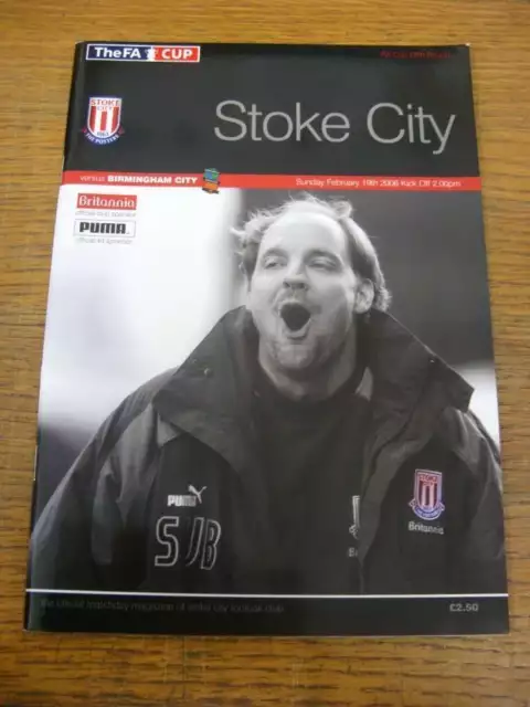 19/02/2006 Stoke City v Birmingham City [FA Cup]