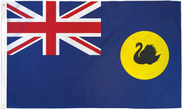 Western Australia Flag 3x5ft House Flag Australian Territory Flag WA Flag