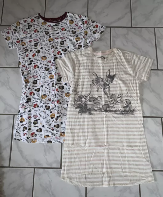 Damen Nachthemd/Kleid Größe S/M, Harry Potter und Bambi