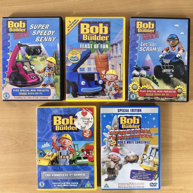 BOB THE BUILDER Children’s Animation DVD Bundle (5) £9.99 - PicClick UK