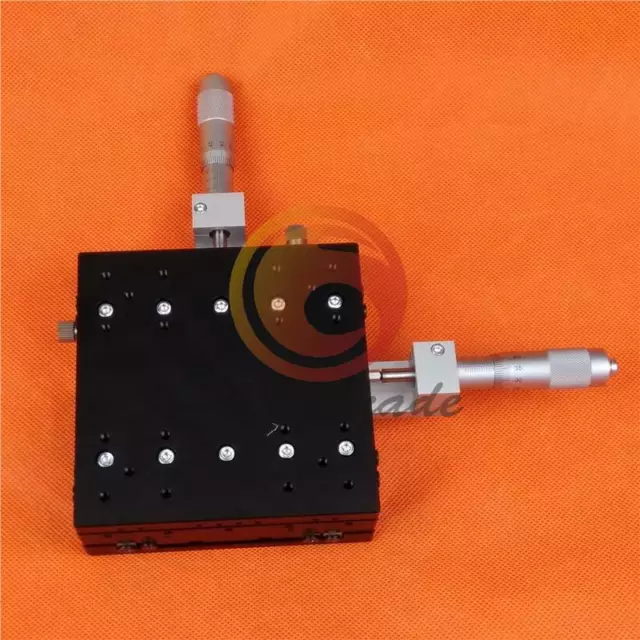 1PCXY-Axis 125*125mm 46mm LY125-CM Stage Manual Slide Table Trimming platform