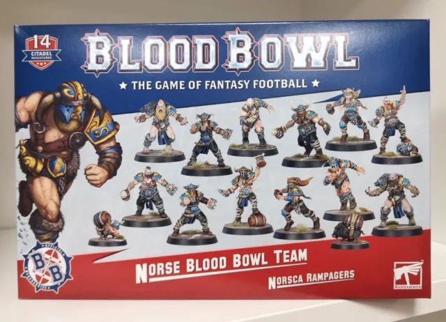 Blood Bowl Team Norse: Norsca Rampagers Single Miniatures