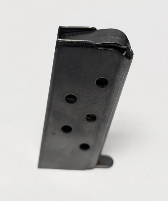Triple K New 6-Round Magazine For Browning Baby .25 ACP - Blued Steel, Model 120M