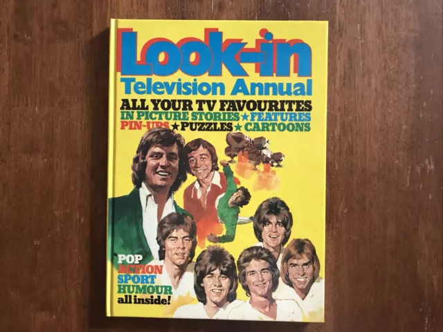 LOOK-IN Television ANNUAL 1976 Published 1975  Vintage Book