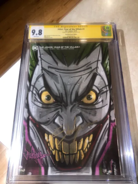 Joker: Year of the Villain #1 - CGC 9.8 - Jeehyung Lee Signed - Forbidden Planet