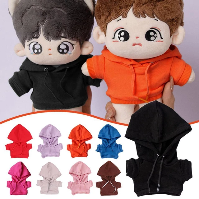 For 20cm Dolls Sweatshirt Outfits Handmade Hoodies Doll' Clothes Doll O9M4