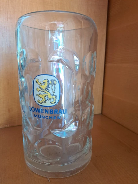 Boccale Di Birra Lowenbrau Munchen 1 Lt
