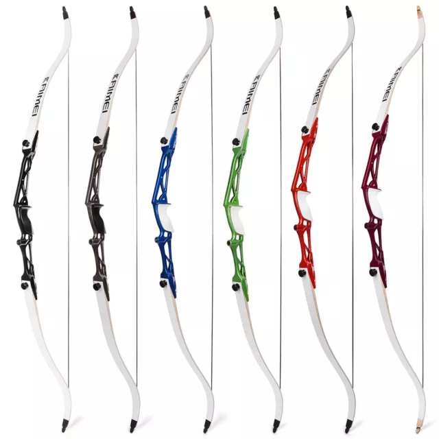 66" 68" 70" Takedown Recurve Bow 12-40lbs Aluminum Archery Competition Target 2