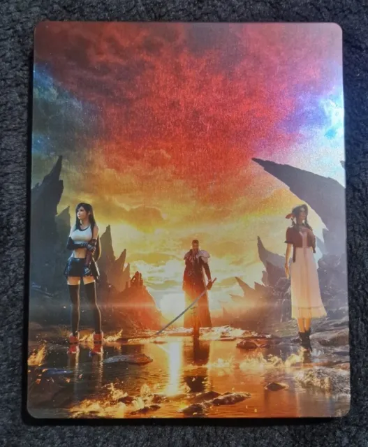 Final Fantasy Vii 7 Rebirth Steelbook Only!! Limited Edition Very Rare New