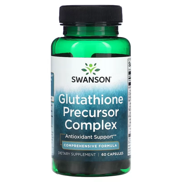 SWANSON, GLUTATHIONE PRECURSORCOMPLEX, 60 Capsules, Expiry
