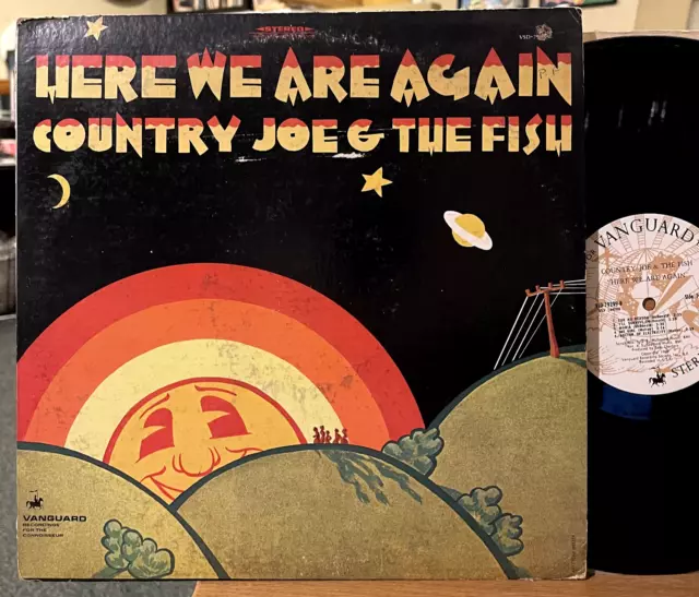 Country Joe & The Fish Here We Are Again Vinyl LP Vanguard VSD-79299 1st Press