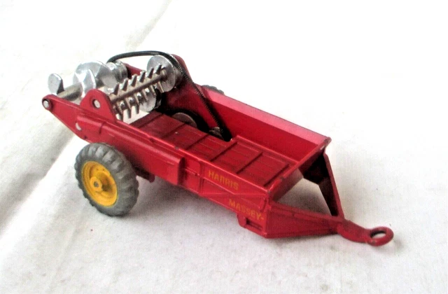 DINKY TOYS Massey Harris TRACTEUR ET REMORQUE