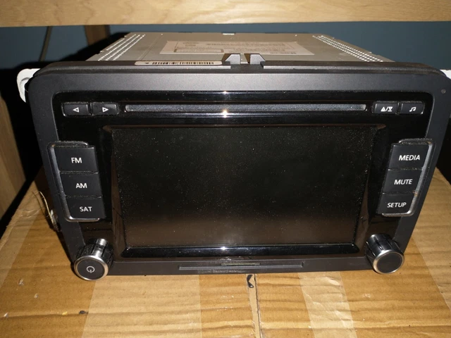 2009-2015 vw Volkswagen CC Passat Jetta Golf GTI eos am/fm 6 cd radio 2009-2015 vw Volkswagen CC Passat Jetta Golf GTI eos am/fm 6 cd radio