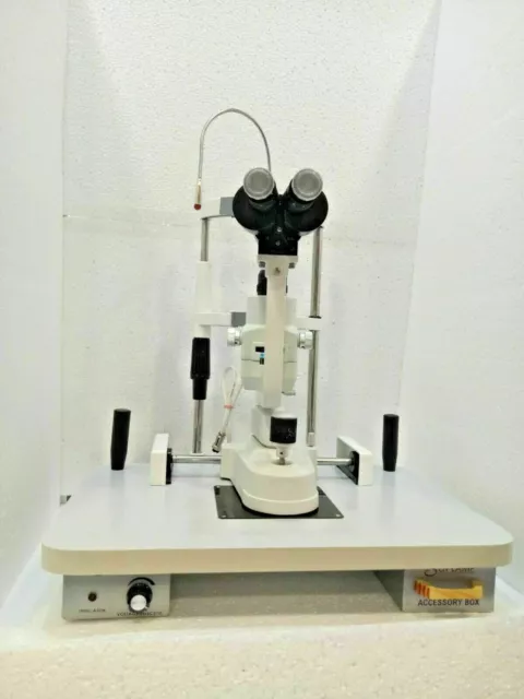 New Slit Lamp Zeiss Type With Accessories 3
