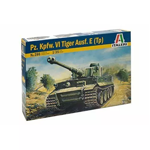 CARRO ARMATO TIGER I E/H1 KIT 1:35 Italeri Kit Mezzi Militari Die Cast