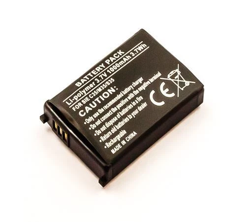 Batterie IP DECT 6800 Cameron Sino Ersatz Akku Für Cisco CP6825-3PC-K9, IP DECT 6800, IP DECT 6825 PN:Cisco RTR001F05 1200mAh / 4.44Wh Batterie Rechange Cameron Sino