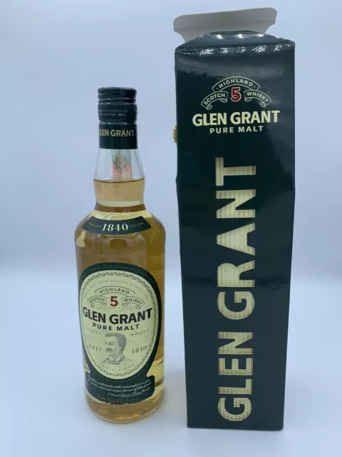 Scotch Whisky Glen Grant 5 years old Scotland con box cl 70 Vol. 40%