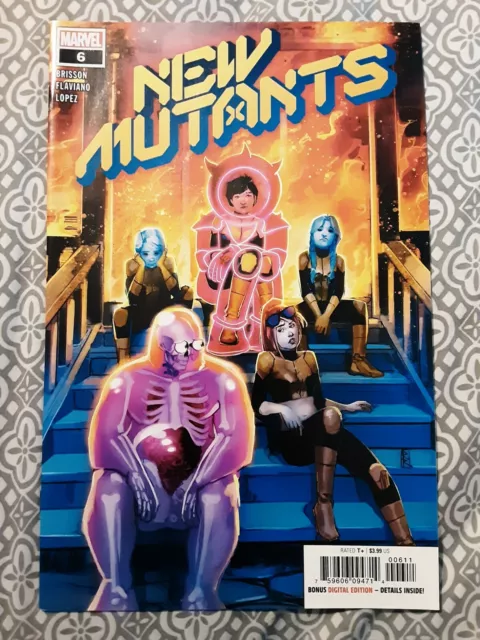 New Mutants #6 Rod Reis Vol 4 (Marvel Comics 2020) 1st Print NM+ COMB SHIP