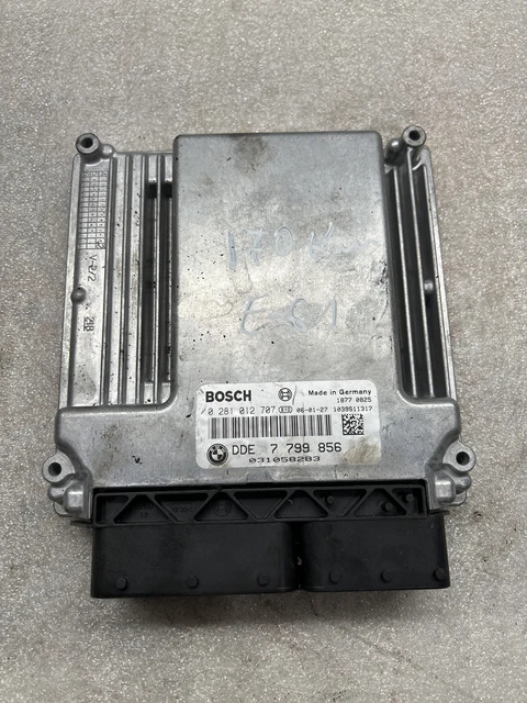 BMW 5 E60 engine control unit ECU 0281012707 2006 20780130 £167.90 ...