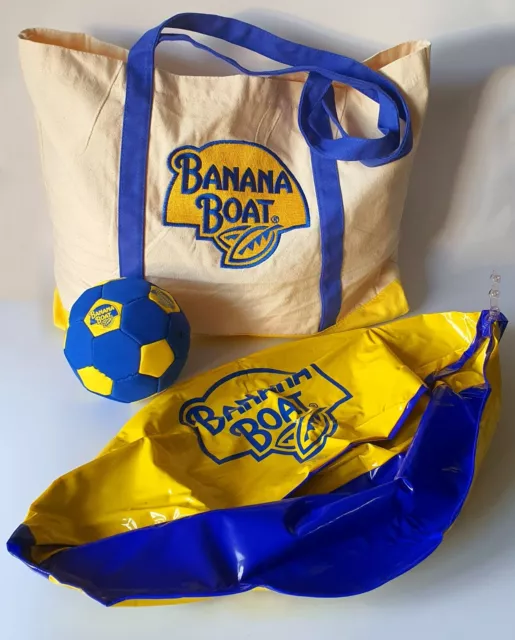 BANANA BOAT Limited Edition Promotional Merch Beach Bag - Soft Ball - Beachball