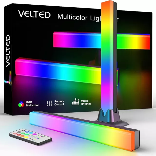 LAMPADA DA GIOCO LED Lightbar TV retroilluminazione RGB ambiente luce barra  2 EUR 20,49 - PicClick IT